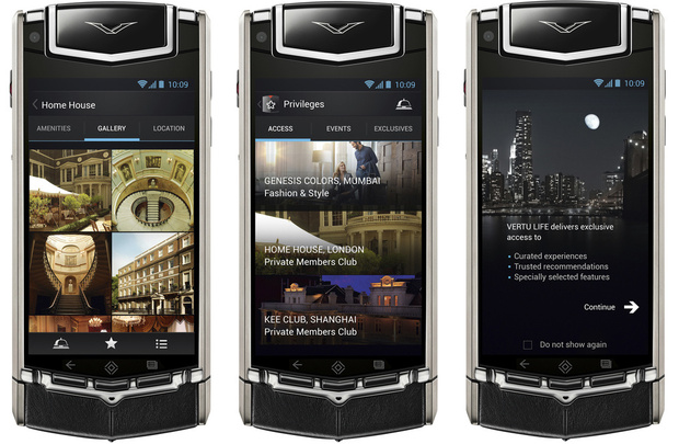 телефон vertu сенсорный